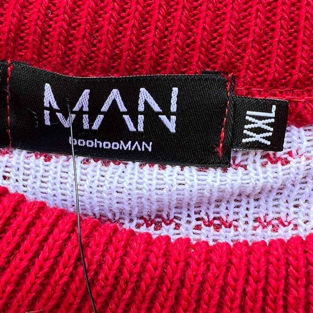 NWT BOOHOOMAN Merry Christmas Sweater size XXL - Picture 2 of 6